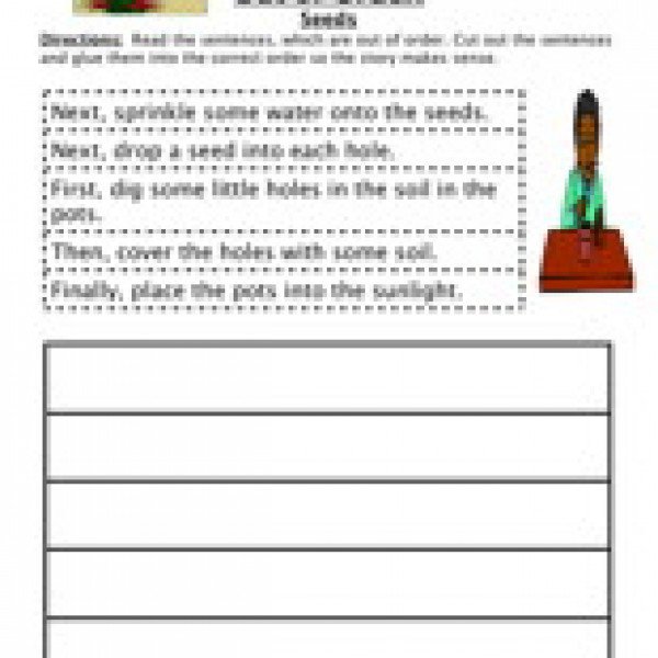 Free Sequencing Worksheets For 4th Grade