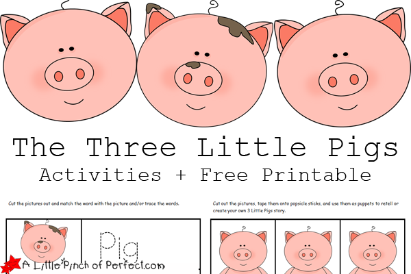 The Three Little Pigs Worksheets Free