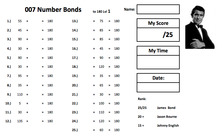 007 Number Bonds