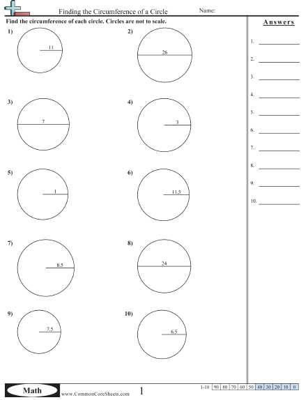Area & Perimeter Worksheets
