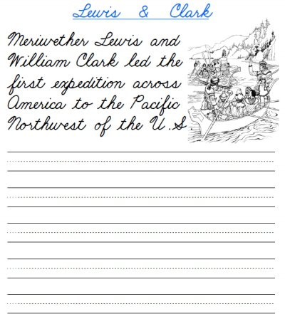 Cursive Writing Sentences Worksheets Free Worksheets Library