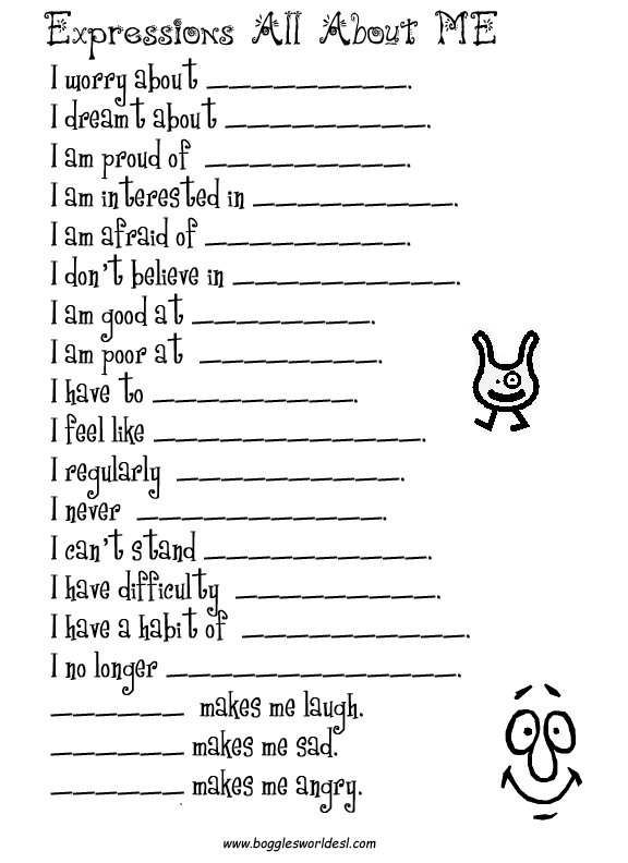 Esl Worksheets For Kids Free Worksheets Library