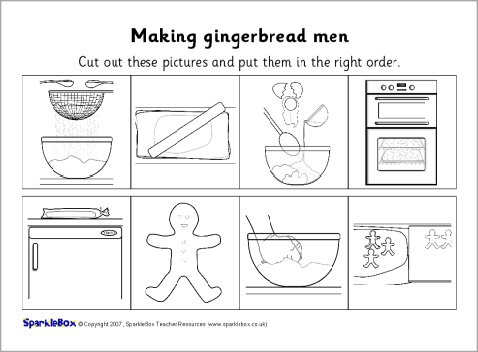 Gingerbread Man Teaching Resources & Story Sack Printables