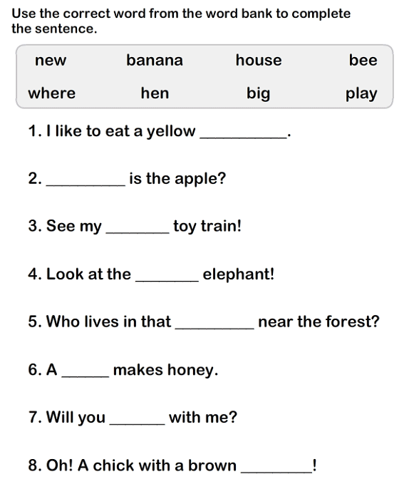 Grade 1 Worksheets Free Download