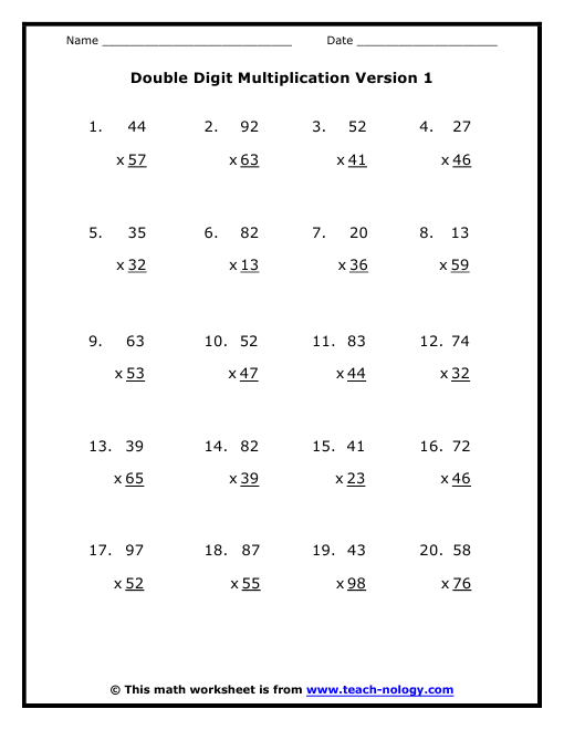Hard Multiplication 2