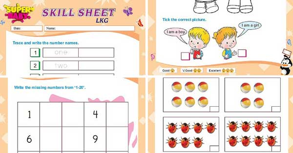 Lkg Worksheets Free Download