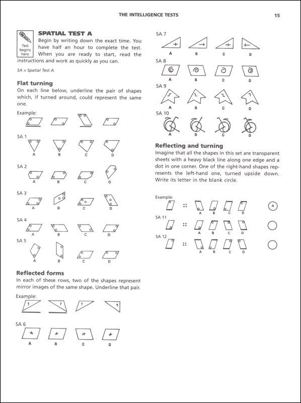 Number Names Worksheets   Printable Iq Test ~ Free Printable