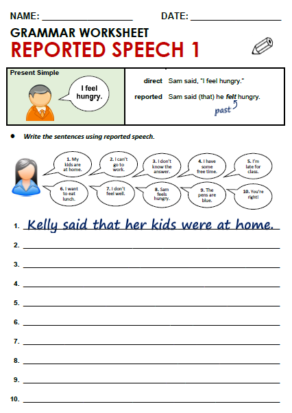 Reported Speech