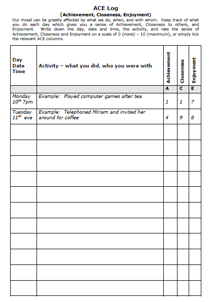 Self Improvement Worksheets Free Worksheets Library