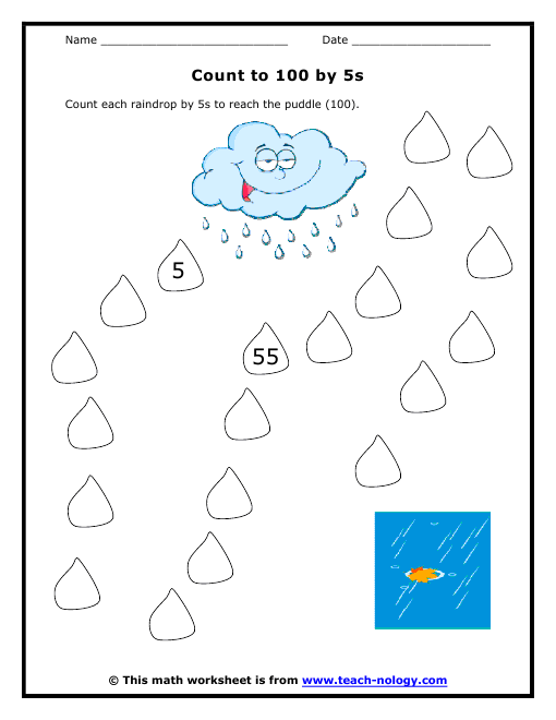 Skip Counting By 5s Worksheet Free Worksheets Library