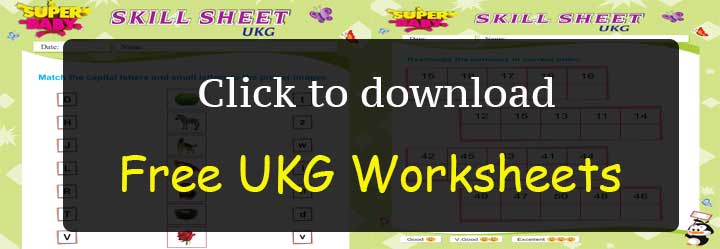 Ukg Worksheets