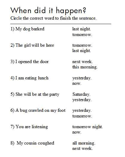 Verbs And Verb Tense