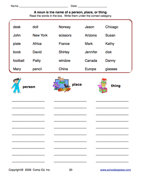 Worksheet On Collective Nouns