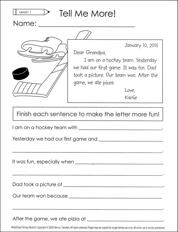 Writeshop Primary Book B Activity Set Worksheet Pack (043285