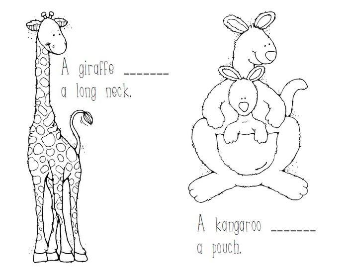 Zoo Animal & Sight Word Emergent Reader