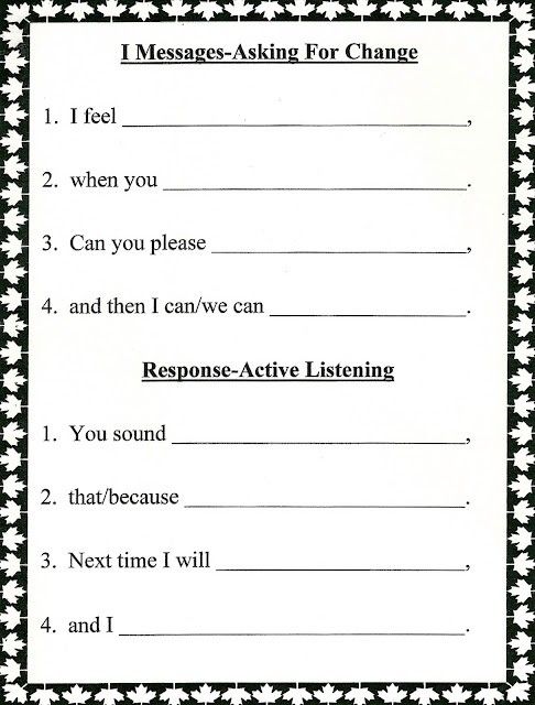 17 Best Images About Counseling Skills On Free Worksheets Samples