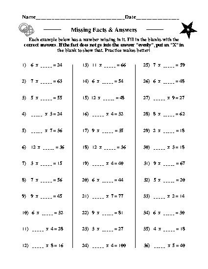 6 Times Tables Worksheets