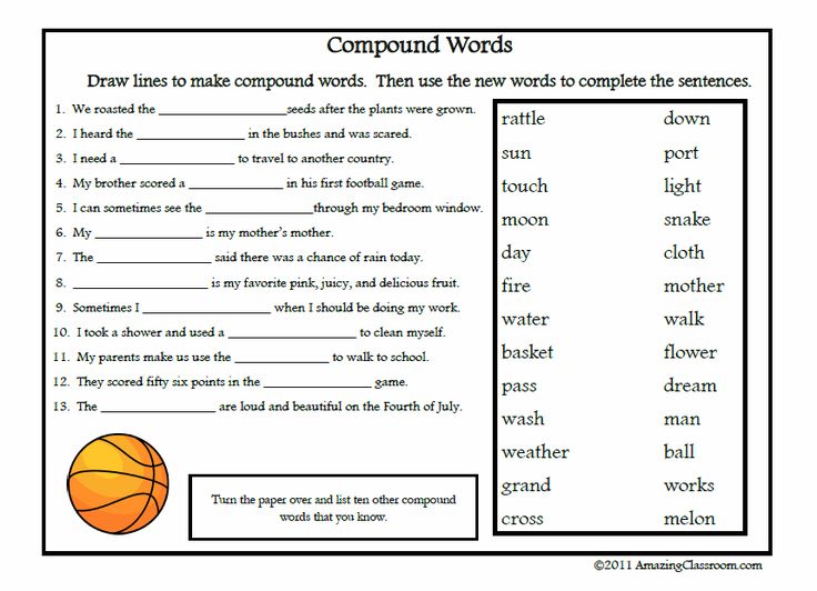 Best 25+ Compound Words Worksheet Ideas On Free Worksheets Samples