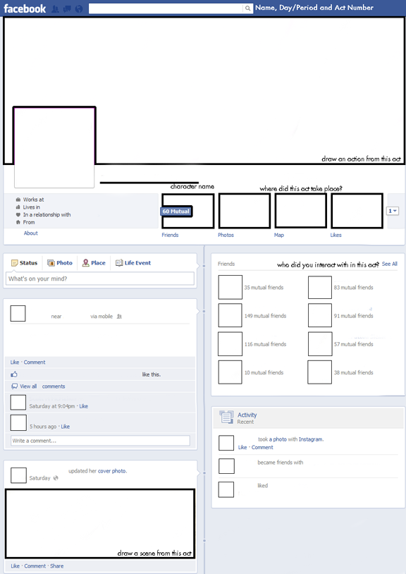 Facebook Page Template
