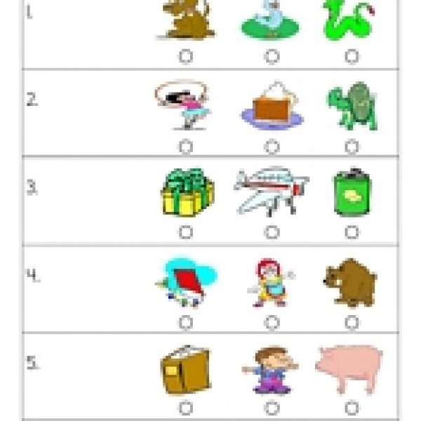 Free Worksheets Â» Preschool Grammar Worksheets