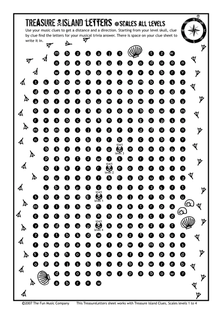 Fun Music Worksheets Free Worksheets Library