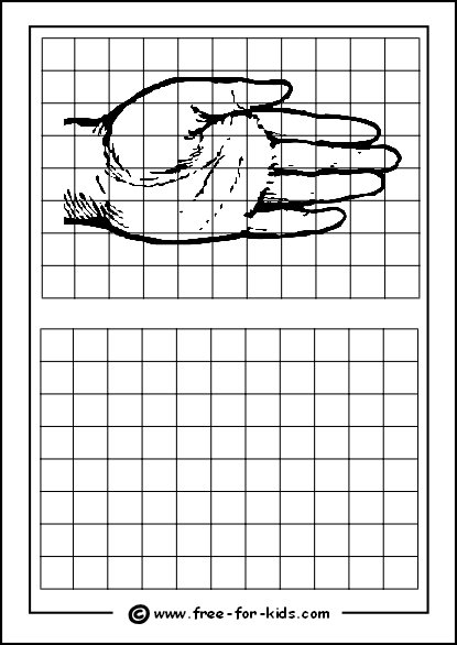 Grid Drawing Worksheets With Pictures For Drawing Practice