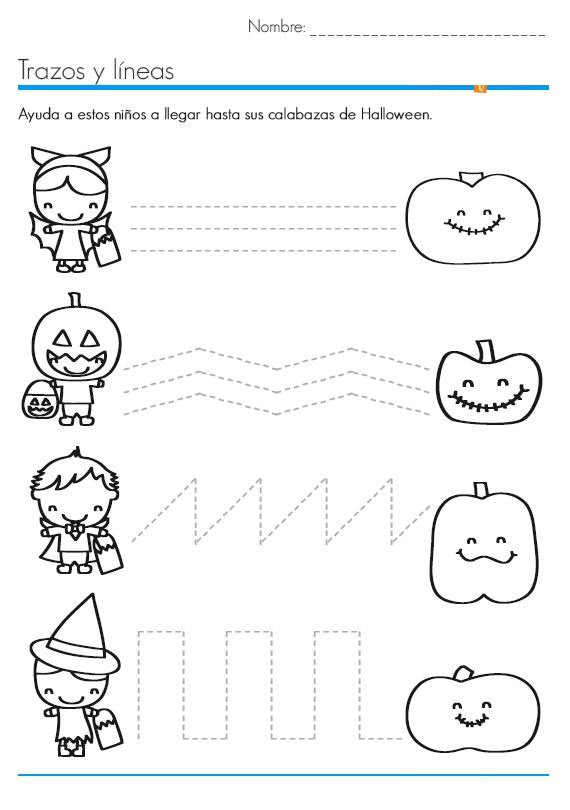 Halloween Worksheets For Preschool Free Worksheets Library