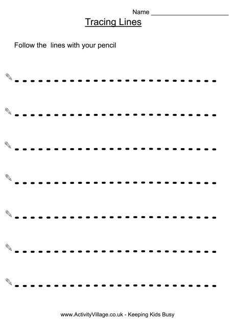 Handwriting Readiness Worksheets