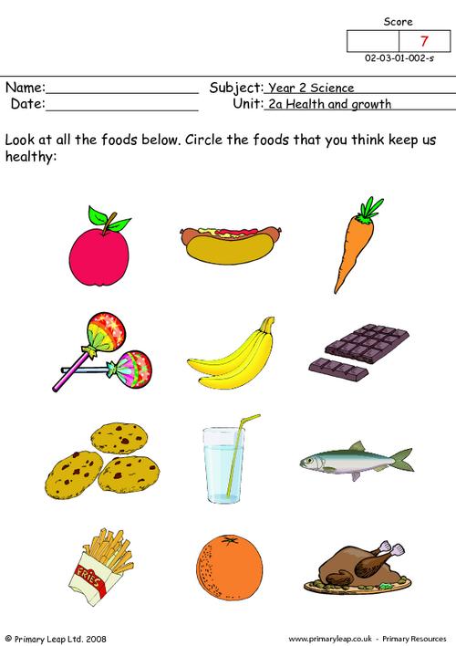 Healthy Eating For Kids Worksheets Free Worksheets Library