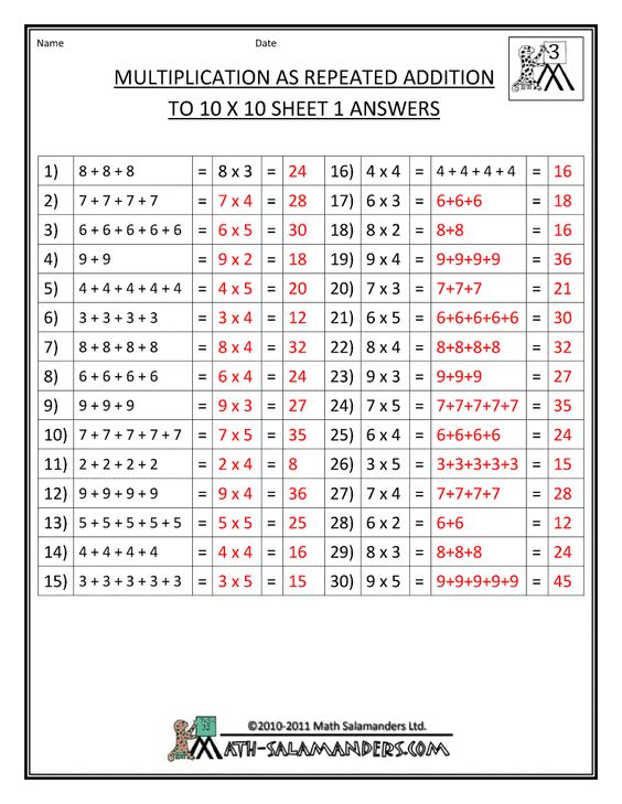 Math Worksheets For 4th Grade With Answer Key Free Worksheets