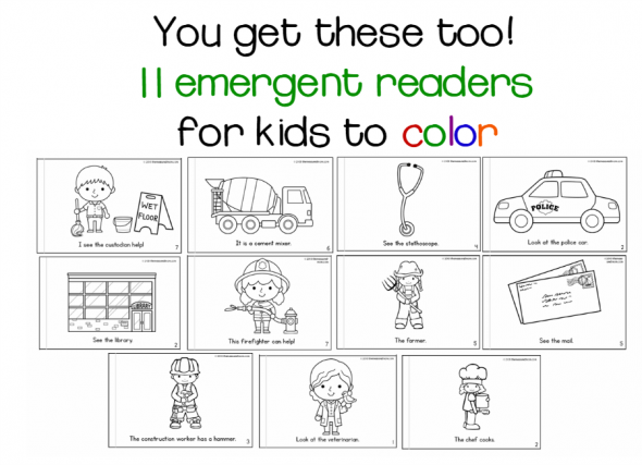 New! Community Helpers Theme Pack!