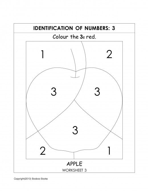 Number Recognition Worksheets For Kindergarten Free Worksheets