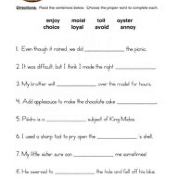 Oy Worksheets Free Worksheets Library