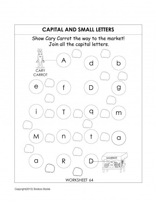Printable Kindergarten Worksheets