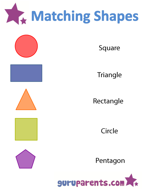 Shapes Worksheets And Flashcards