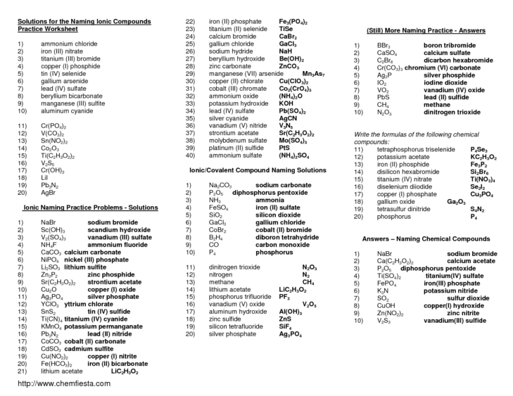 Worksheet   Types Of Chemical Compounds Worksheet Covalent Bonding