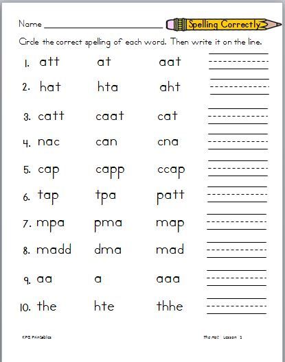 Best 25+ First Grade Spelling Ideas On Free Worksheets Samples