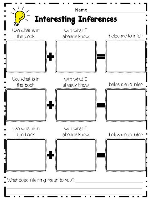 Best 25+ Making Inferences Ideas On Free Worksheets Samples