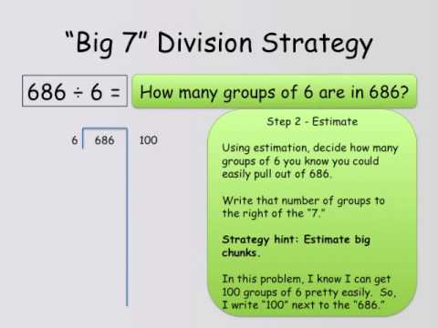 Big 7 Division Strategy