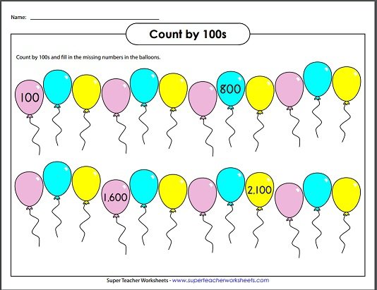 Counting By 100