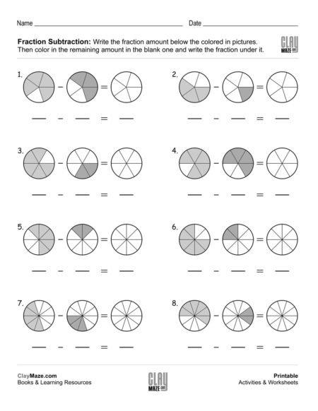 Fractions | Free Worksheets Samples