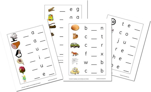 Free Ending Sounds Worksheets Worksheets For All