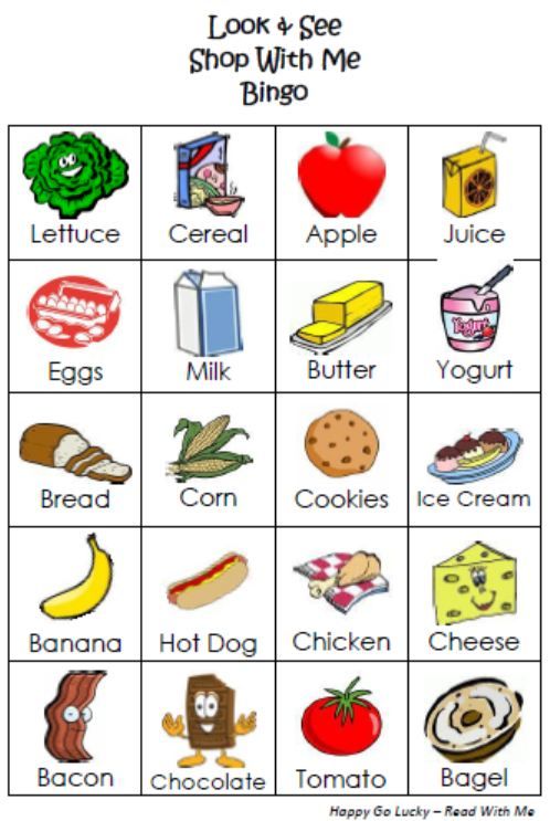 Free Printable Scavenger Hunt Bingo For The Grocery Store