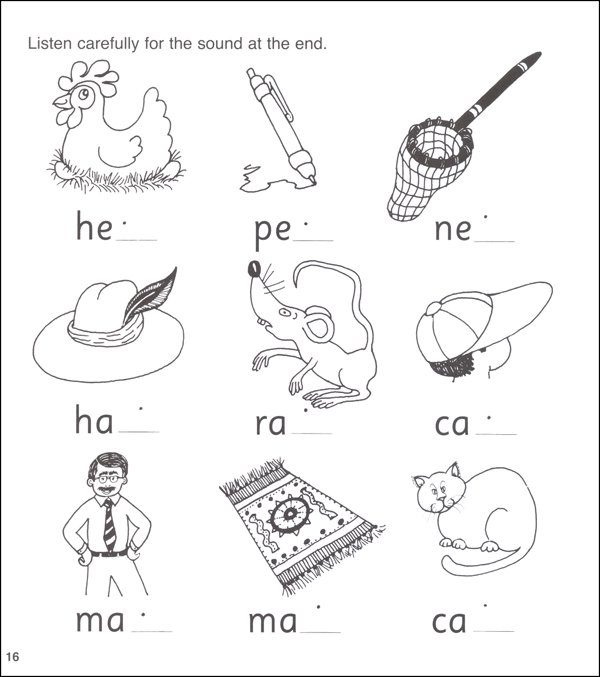 Jolly Phonics Coloring Pages