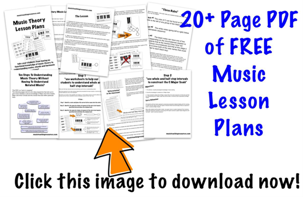 Music Theory Worksheets And Lesson Plans