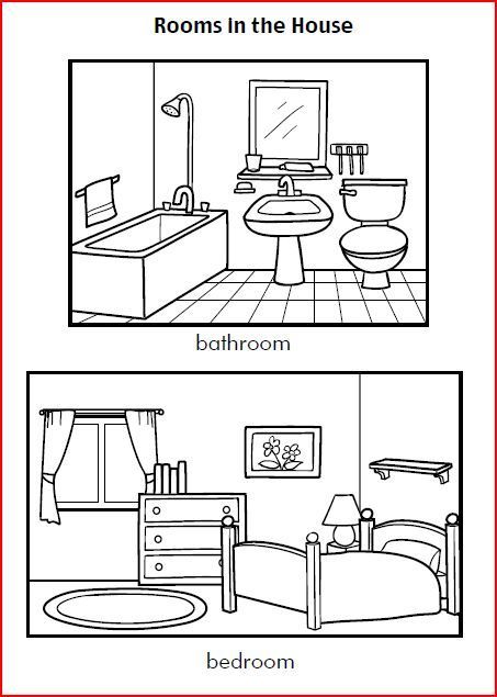 Resultado De Imagen Para Worksheets Parts Of The House