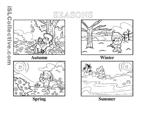 Season Of The Year Worksheet Worksheets For All
