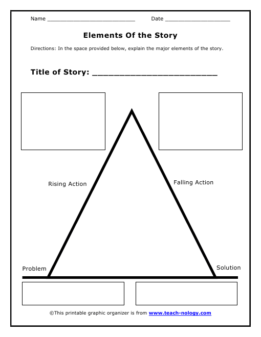 Story Element Worksheets Worksheets For All