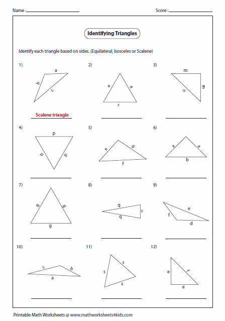 Triangle Classification Based On Sides