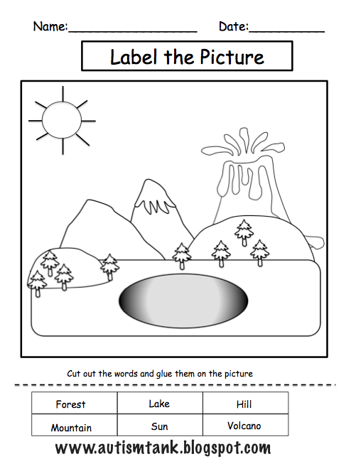 Types Of Landforms Worksheet Worksheets For All